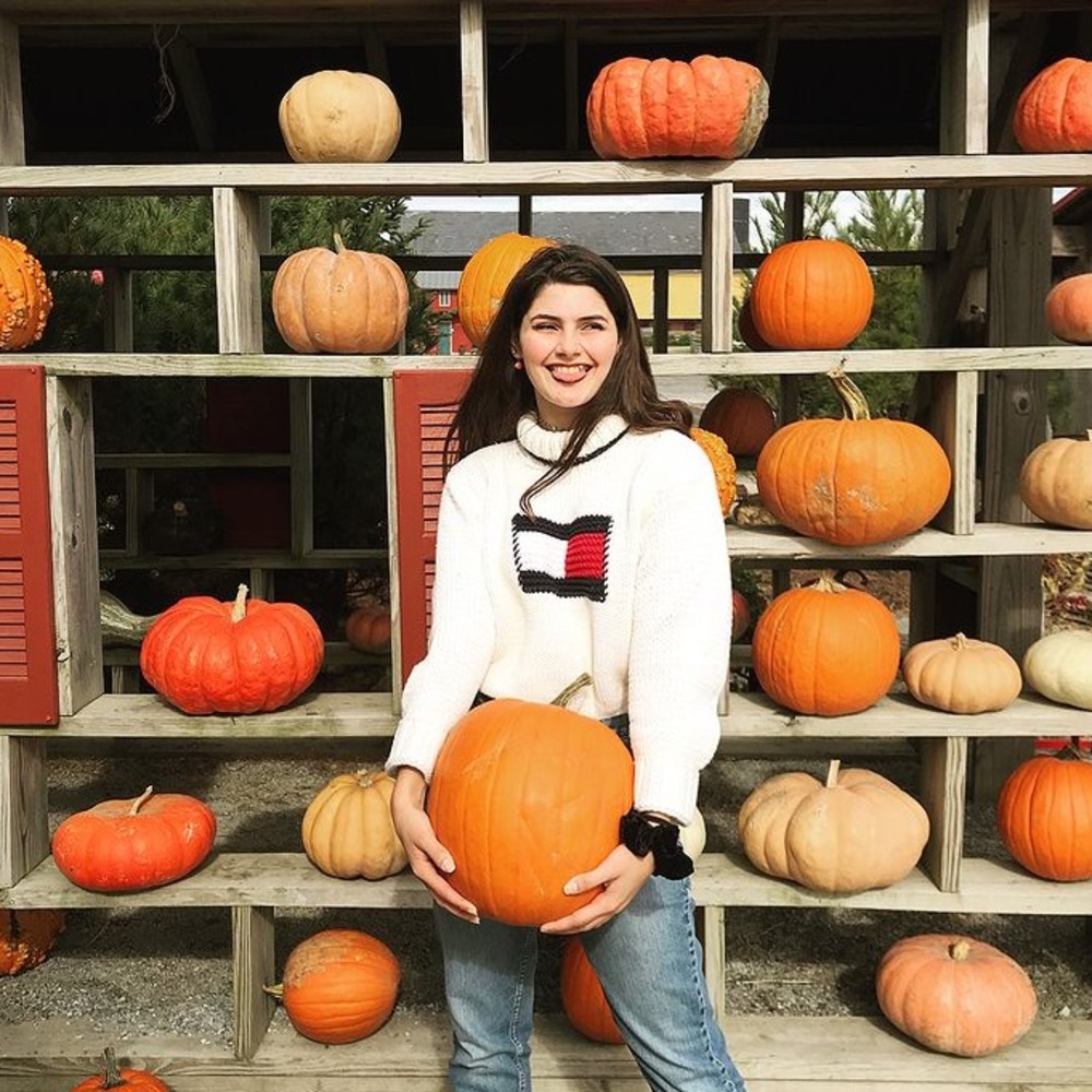 Hand knit Tommy Hilfiger Sweater